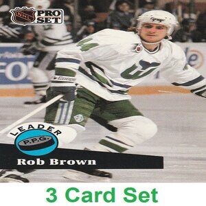 Rob Brown Hockey Card Collection